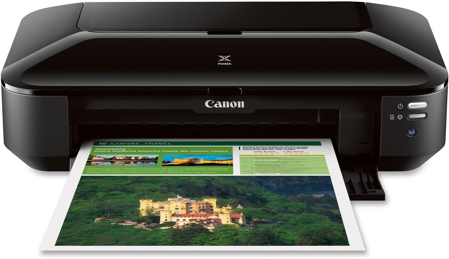Canon Pixma iX6820 Wireless Business Printer with AirPrint and Cloud Compatible, Black,23.0” (W) x 12.3” (D) x 6.3” (H)