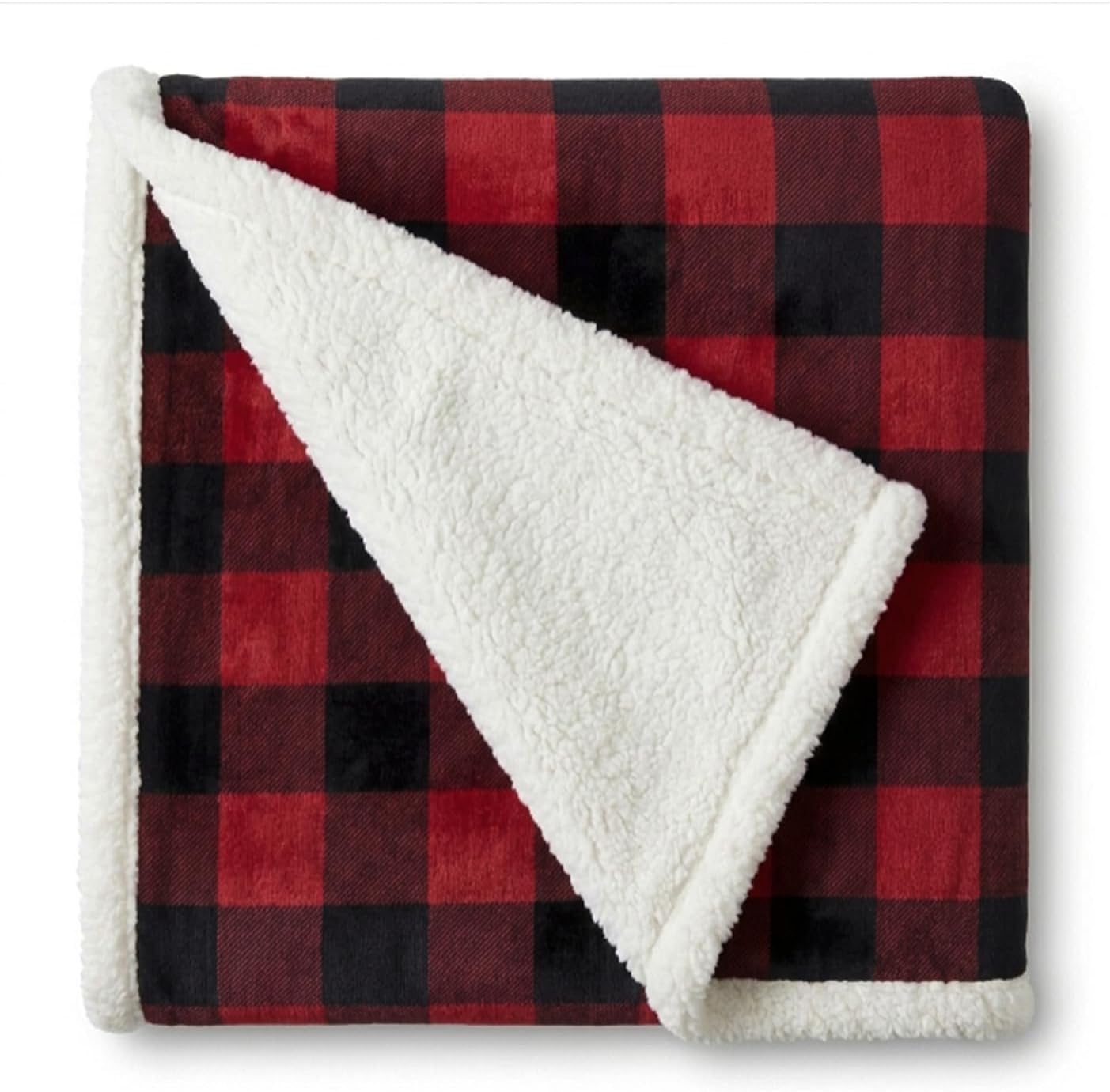Eddie Bauer - Sherpa Reverse Throw Blanket for Bed or Couch, 50 x 60 | Soft and Cozy, Lightweight Comfort, Versatile Layering, Couch or Bed Use, Machine Washable