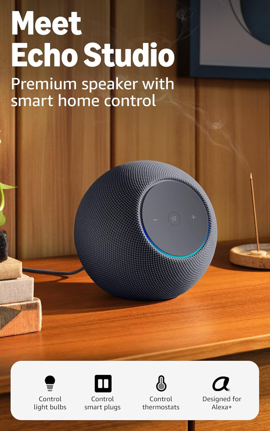 Amazon Echo Studio | Alexa Speaker | Graphite