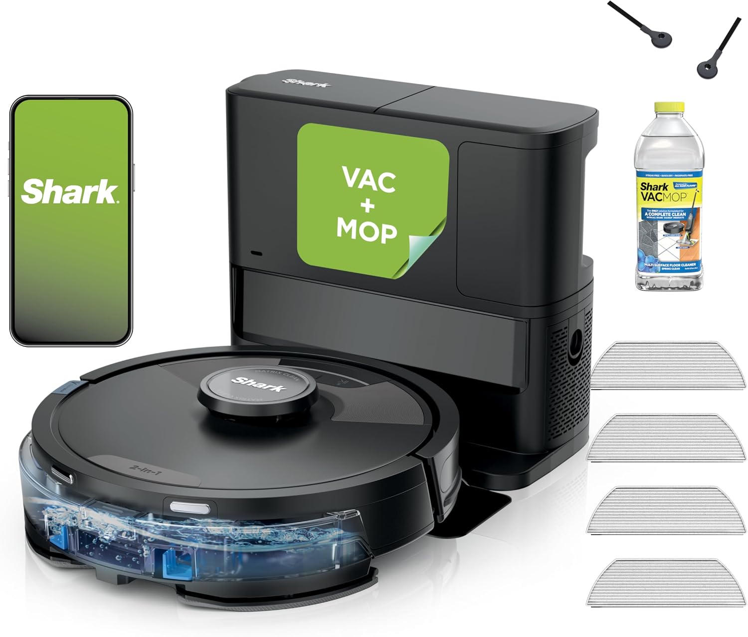 RUN PRICE MISTAKE Shark Matrix Plus Robot Vacuum and Mop,UR2650WS | Sonic Mopping, Matrix Clean, CleanEdge, HEPA 30-Day Self-Empty Base, 360° LiDAR Mapping, Self-Cleaning Brushroll, Wi-Fi